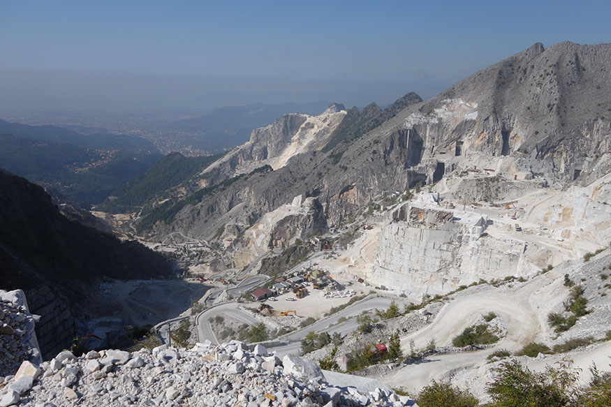 lifting a block of stone